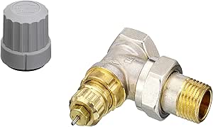 thermostatische radiatorventiel 1/2''x15mm axiaal mat-zwart thermostatische radiatorventiel 1/2''x15mm axiaal mat-zwart