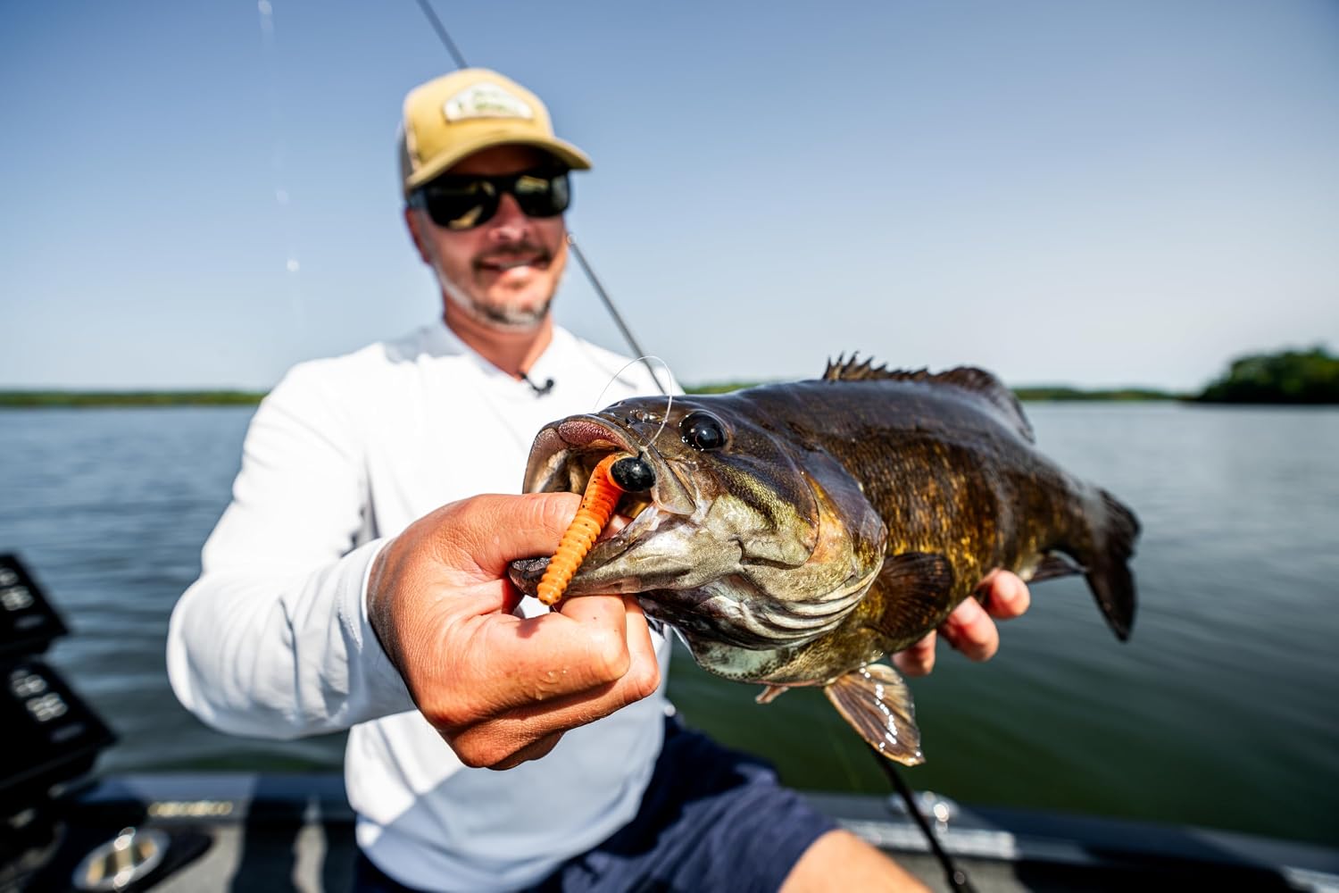 CrushCity Ned BLT Soft Plastic Ned Rig Stick Bait, Compact Finesse Worm for Mushroom Jig Heads & Pressured Bass image 5