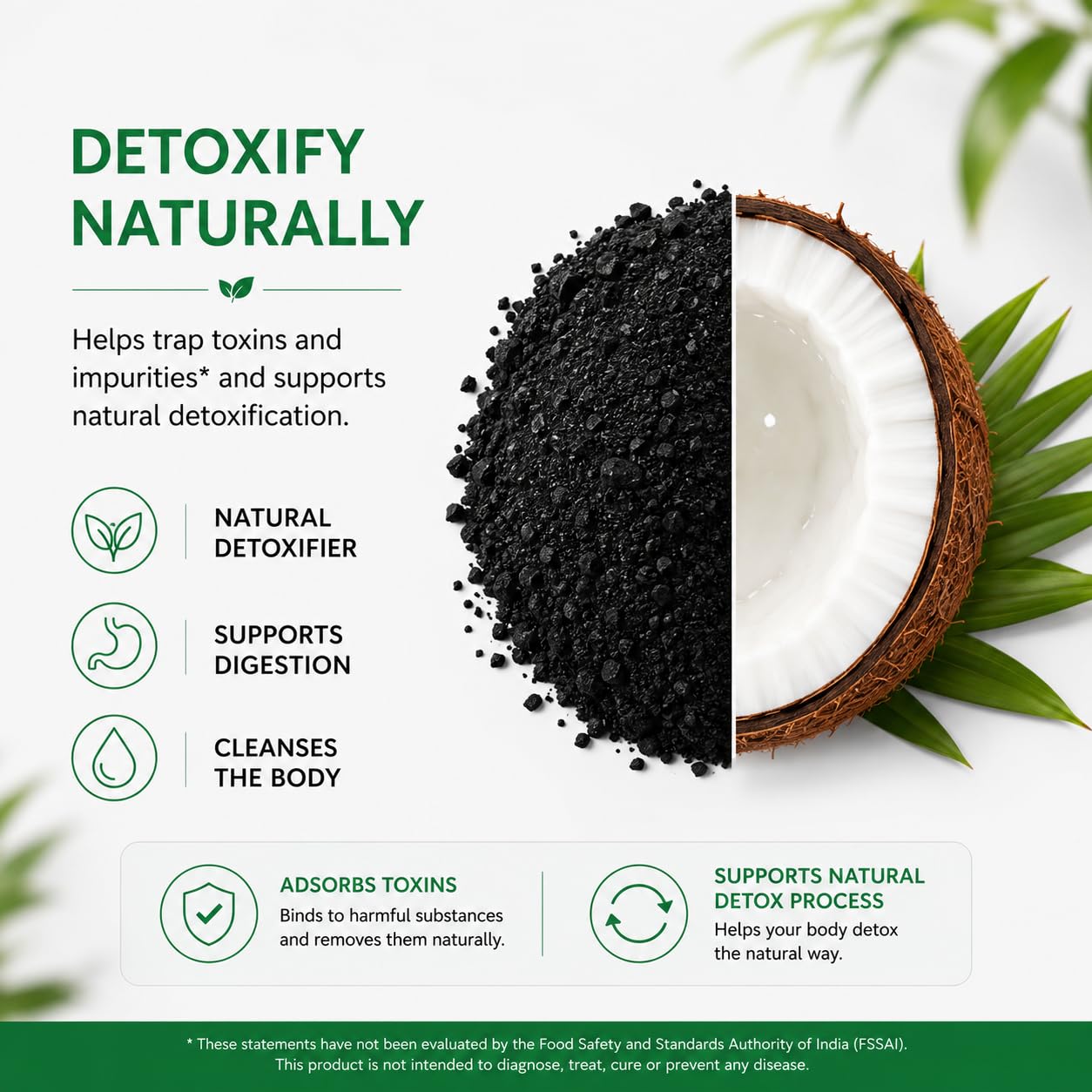 Activated Charcoal Powder 400g 1
