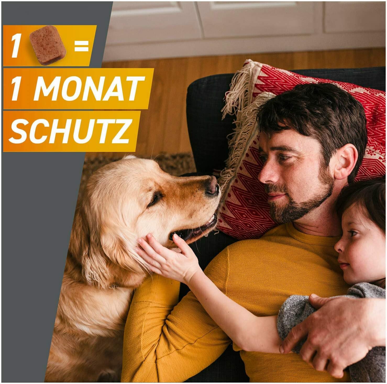 Frontpro 68 mg für Hunde 10-25 kg 3 Kautabletten + gratis Fellhandschuh