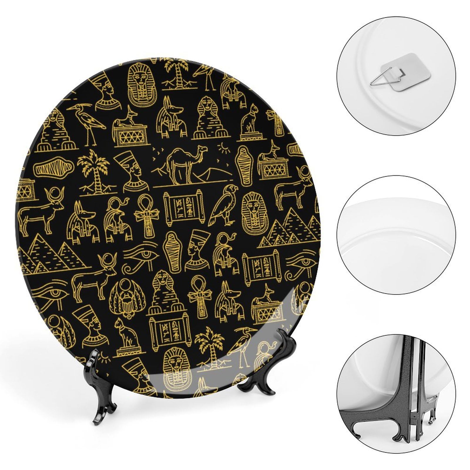 Amazon.co.jp: エジプト 古代エジプトの神々の文化 プレートボーン