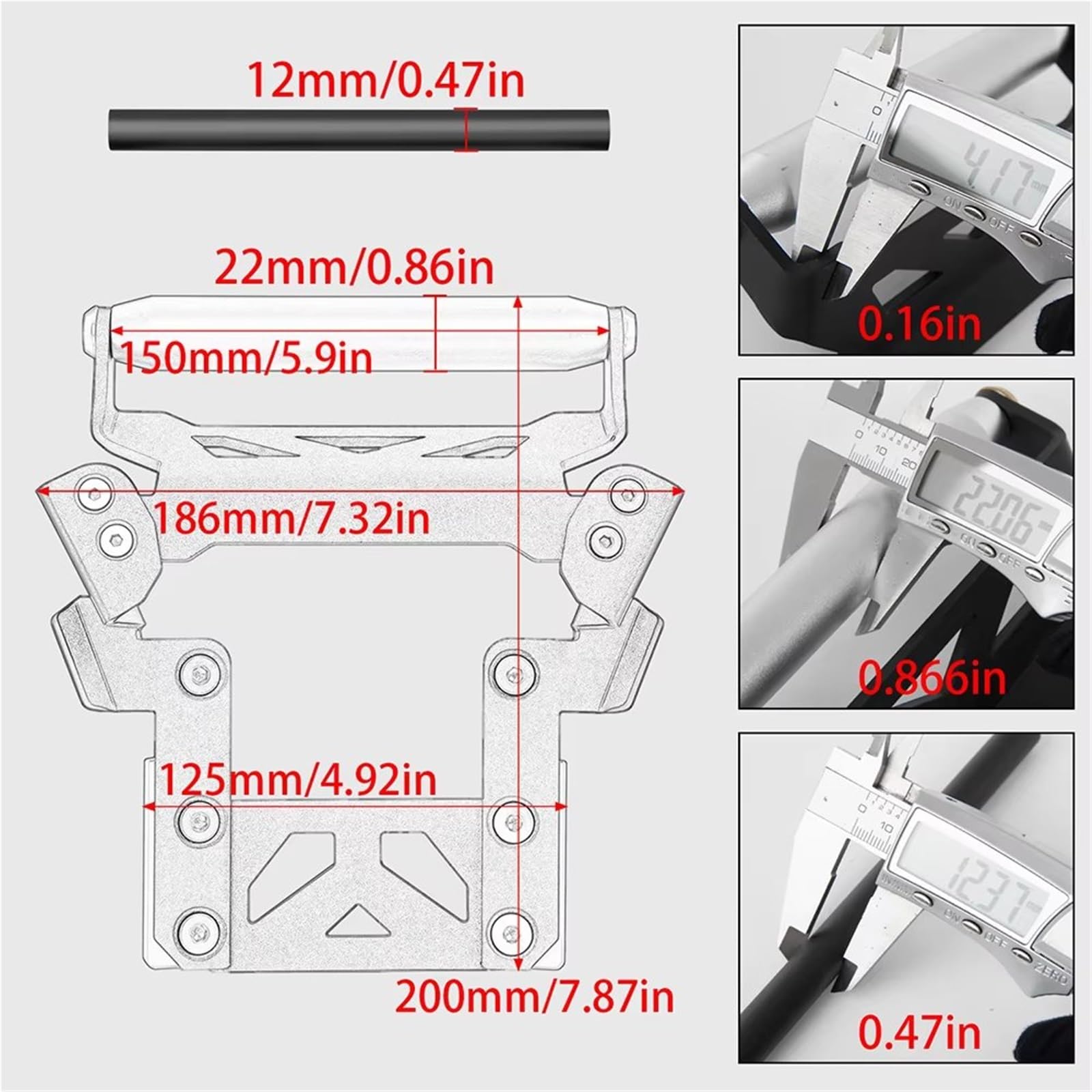 Navigation Moto Support pour Forza350 pour NSS350 2021-2025