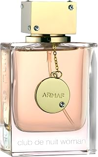 Armaf Club de Nuit Woman Eau de Parfum Spray 3.6 oz - Long-Lasting Floral Fruity Women's Fragrance with Citrus, Rose & Musk