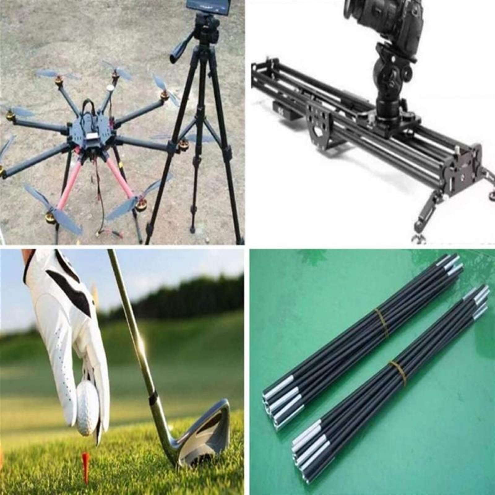 Aste In Fibra Di Carbonio - Leggere E Resistenti Per Modellini E Fai Da Te