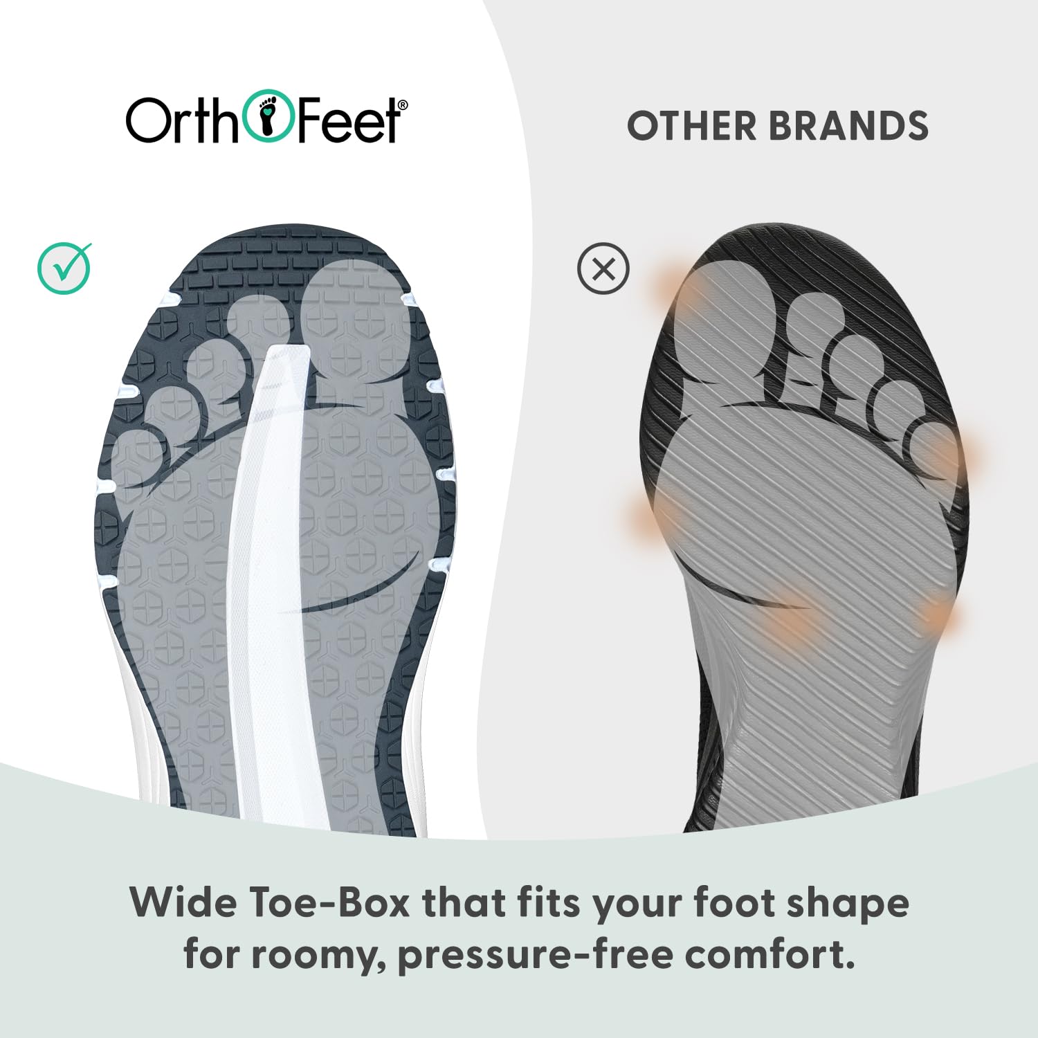 Orthofeet Men's Orthopedic Hands-Free Tilos Slip-On Sneakers