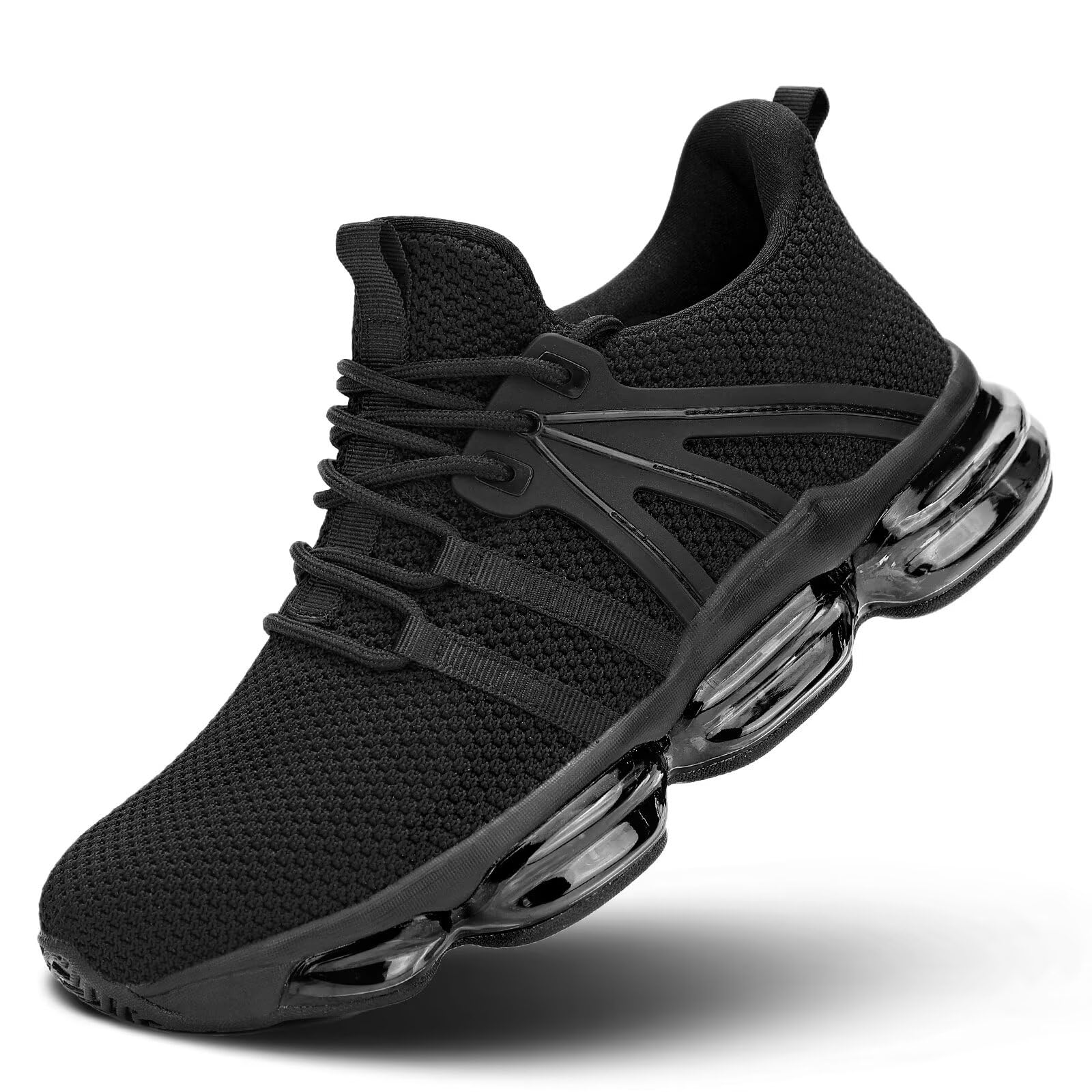 Kapsen Mens Slip On Walking Shoes Air Running Casual Fashion Tennis Sneakers Comfortable Non Slip Work Athletic Trainers