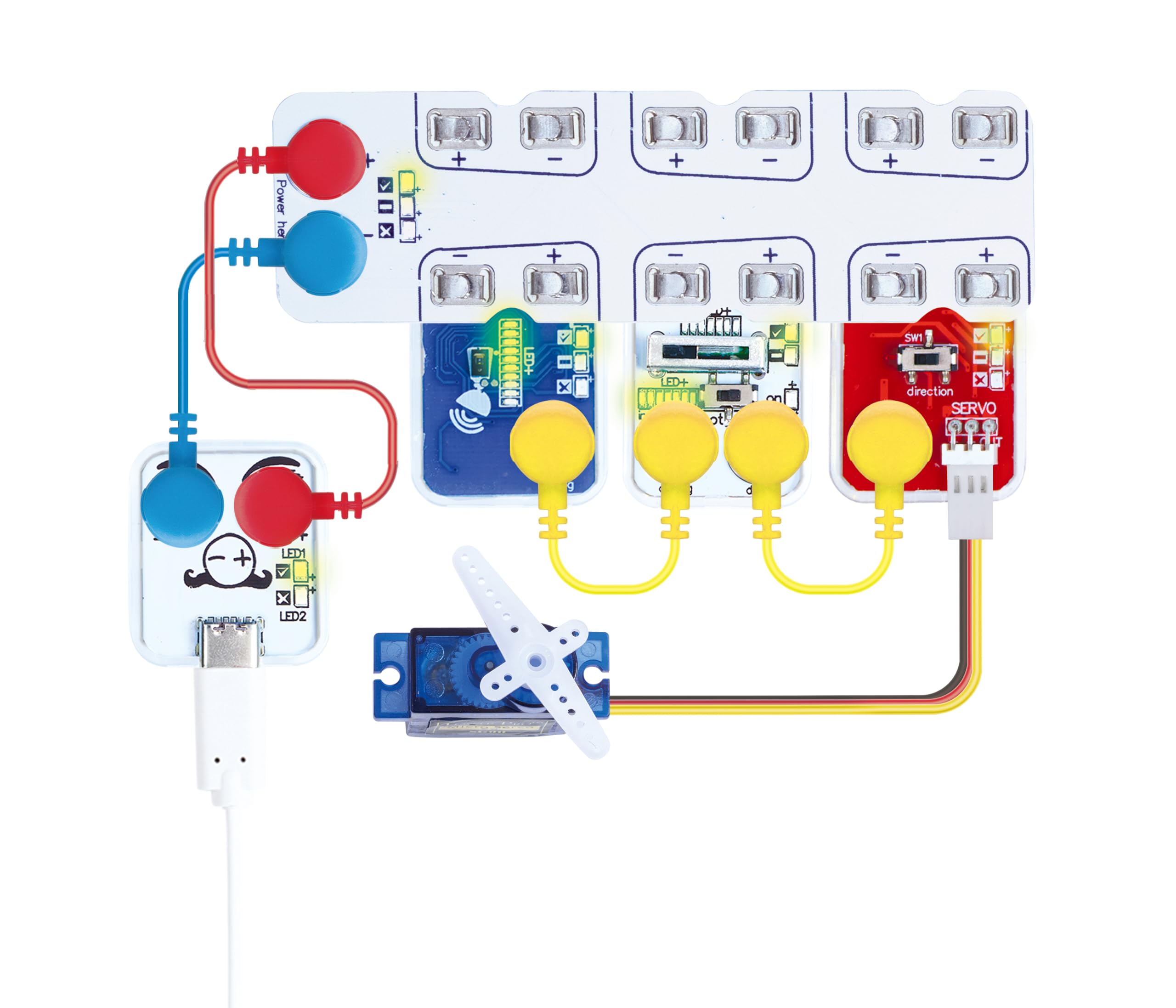 Hape Labbox Elektrobaukasten Kinder Pro, Laser Sensor, ab 8 Jahren