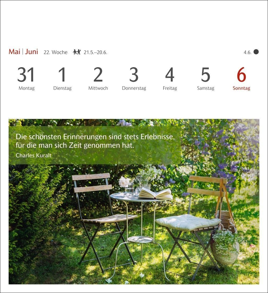 Momente des Glücks Postkartenkalender 2027 - Wochenkalender mit Zitaten, mit 53 Postkarten: Positive Stimmung und Zufriedenheit im Postkartenformat. ... und schönen Fotos zum Sammeln und Verschicken
