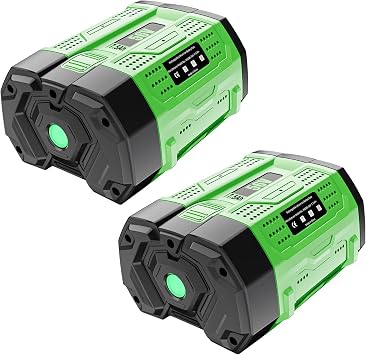 2Pack 56V 10000mAh BA2800 Battery Replacement for EGO 56V Battery 10.0Ah Compatible with EGO 56 Volt Battery Lithium BA2800 BA4200 CS1604 CS1804 CS1403 HT2400 LB6504 LB4800 Power Tool2Pack