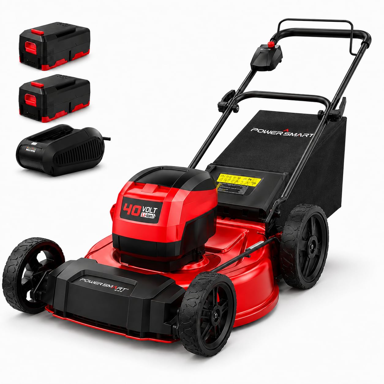 PowerSmart 40V 21" Electric Lawn Mower with Brushless Motor