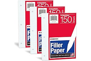3 Hole Graph Paper for A-Grade Note-taking in All Subjects