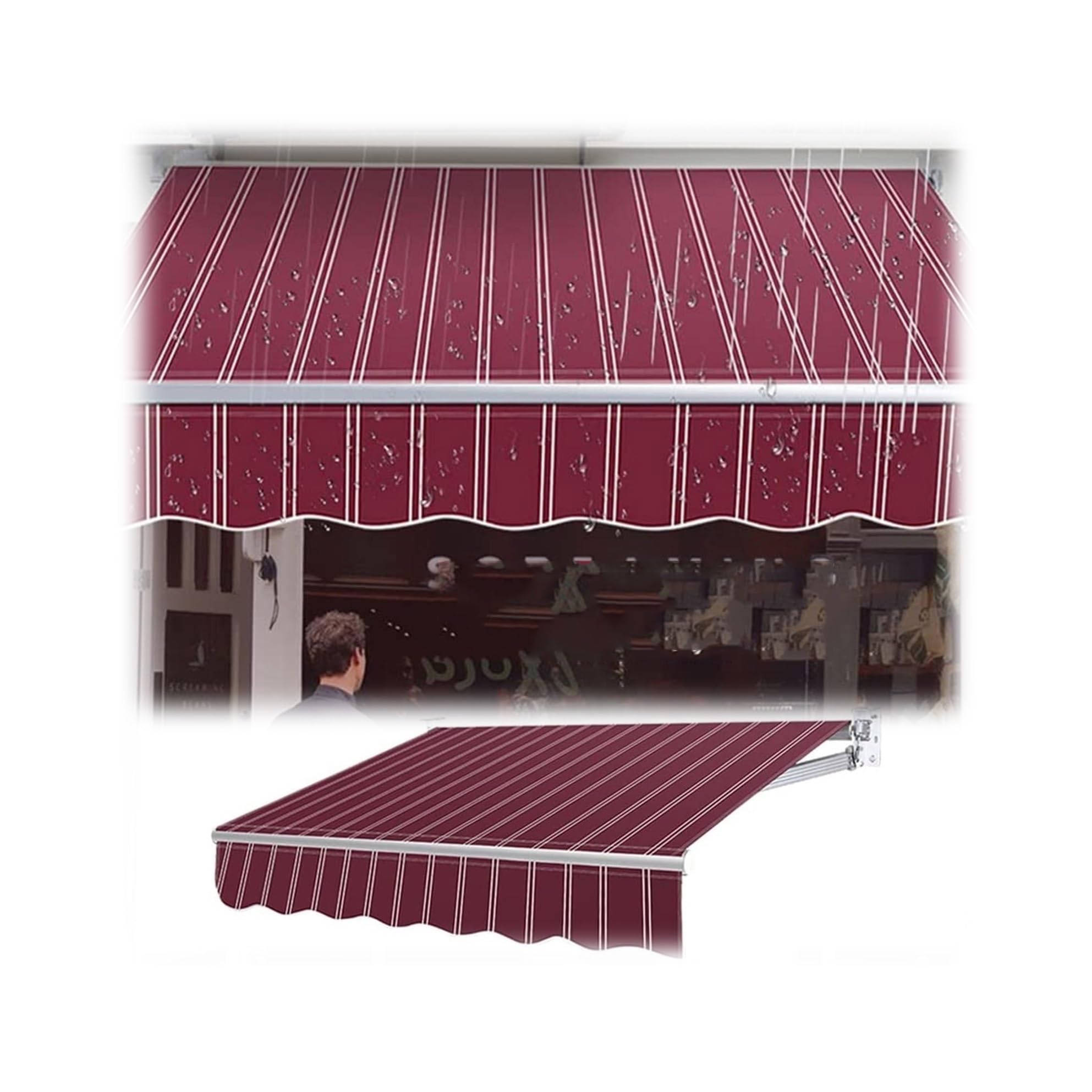 Toile de rechange pour store de terrasse anti UV de balcon