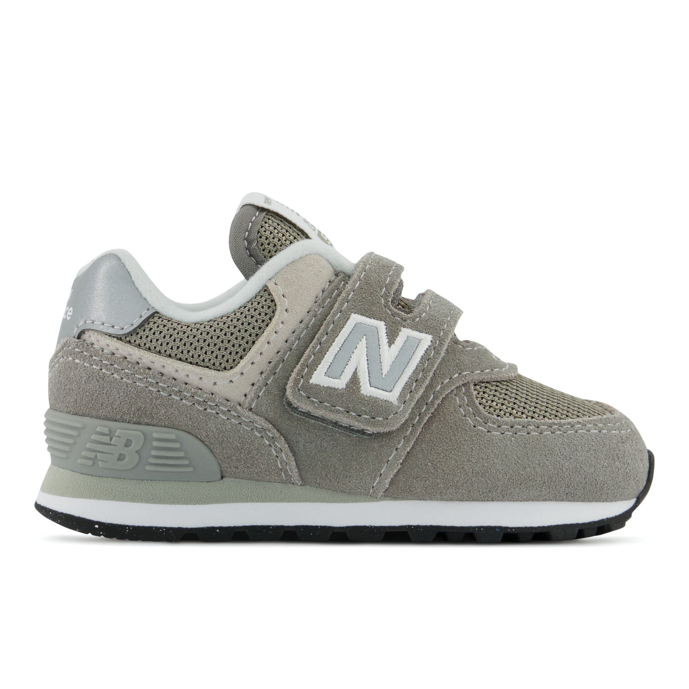 New Balance Boy's 574 Lifestyle Shoe, Grey