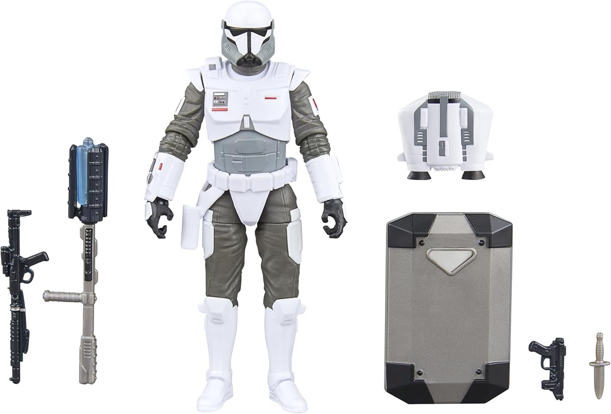 The Vintage Collection Imperial Armored Commando, Deluxe The Mandalorian 3.75 Inch Collectible Action Figure