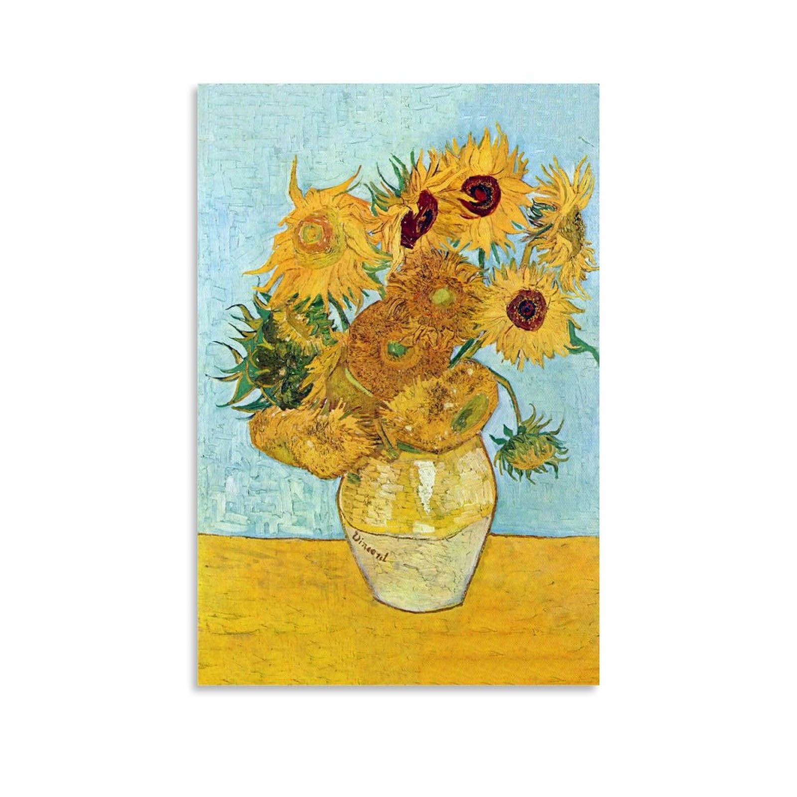 Amazon｜Vincent Van Goghフィンセント・ファン・ゴッホ「ひまわり（12 