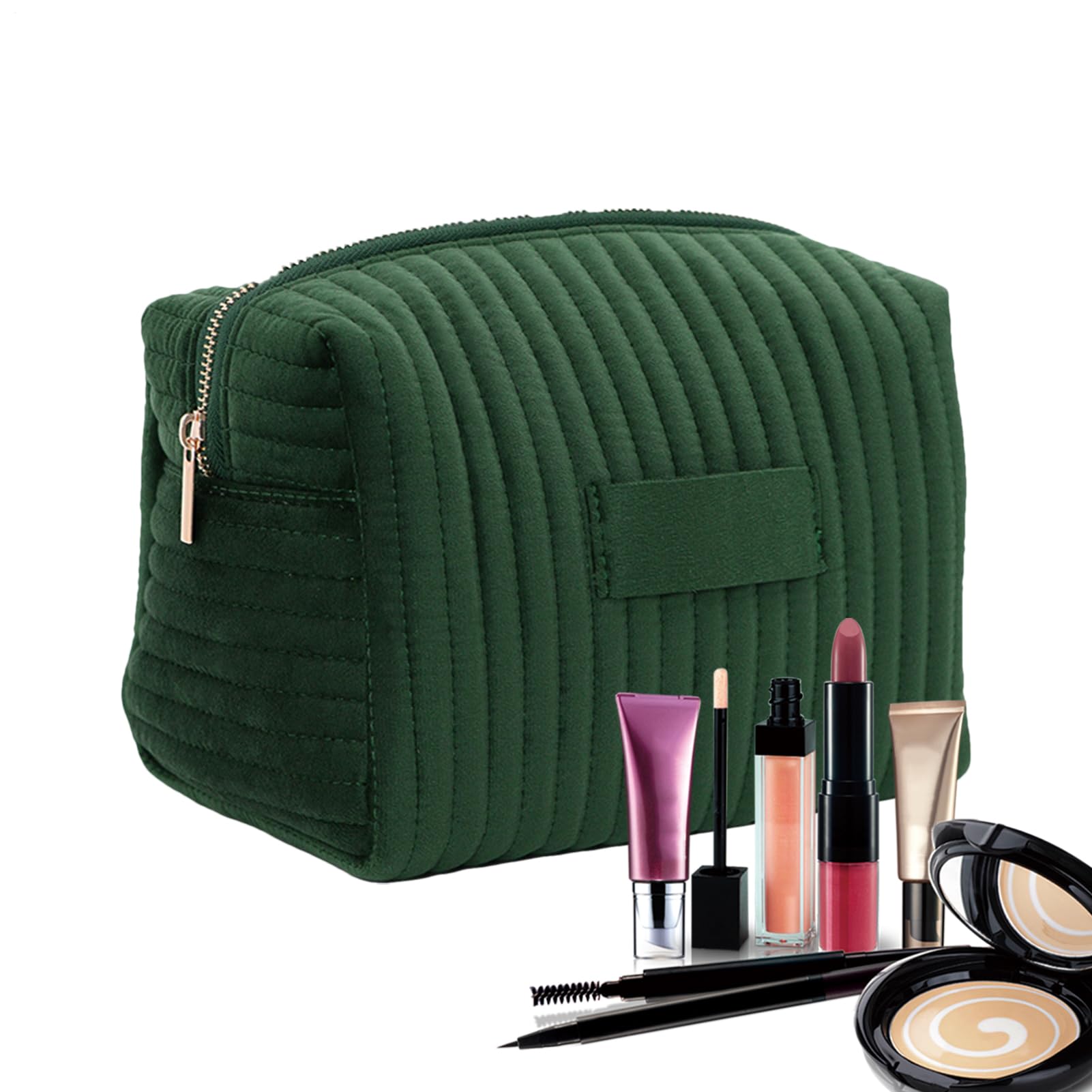 Trousse de maquillage en velours – Organiseur de cosmétiques, trousse de