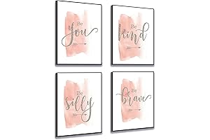 Inspiring Canvas Wall Art Set for Teen Girls Bedrooms