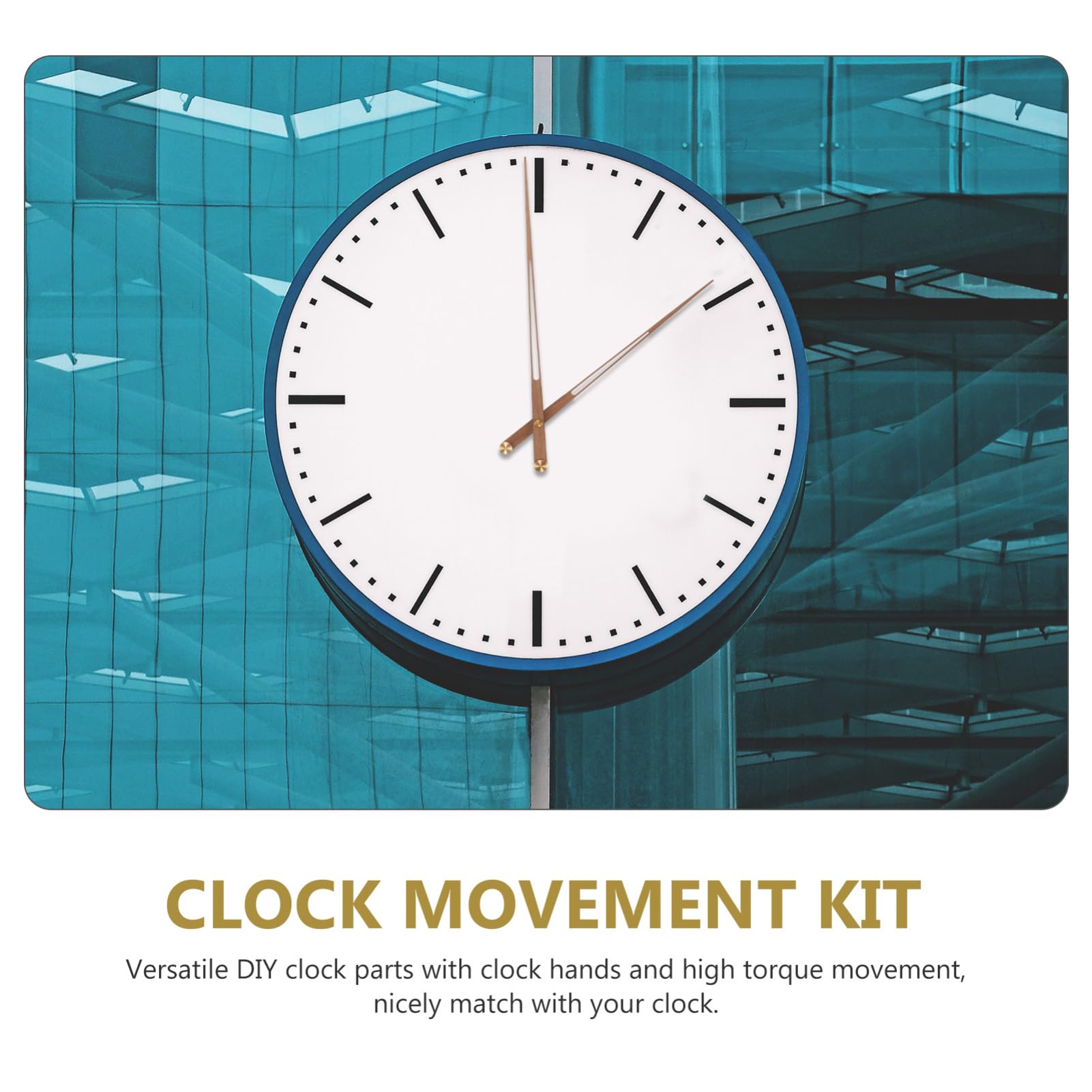 HOMSFOU 3sätze Hochdrehmoment Kit Mit Holzzeigern Für Wanduhr Präzise Zeitmessung Langlebige Materialien Für Kreative Projekte