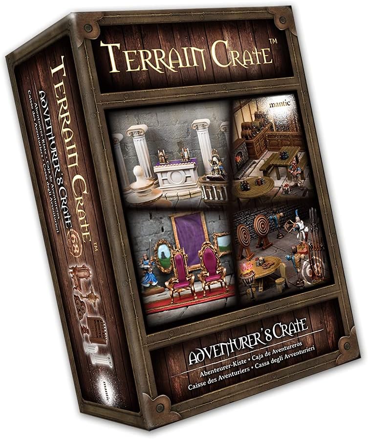 mantic Games, Miniature Game, Terrain Crate: Adventurer's Crate Large Size Set
