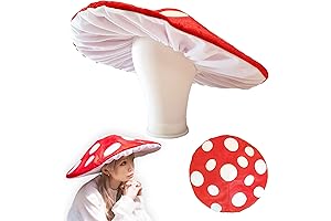 Enthralling Dreamstall Red Mushroom Hat: An Aesthetic Halloween Costume Essential