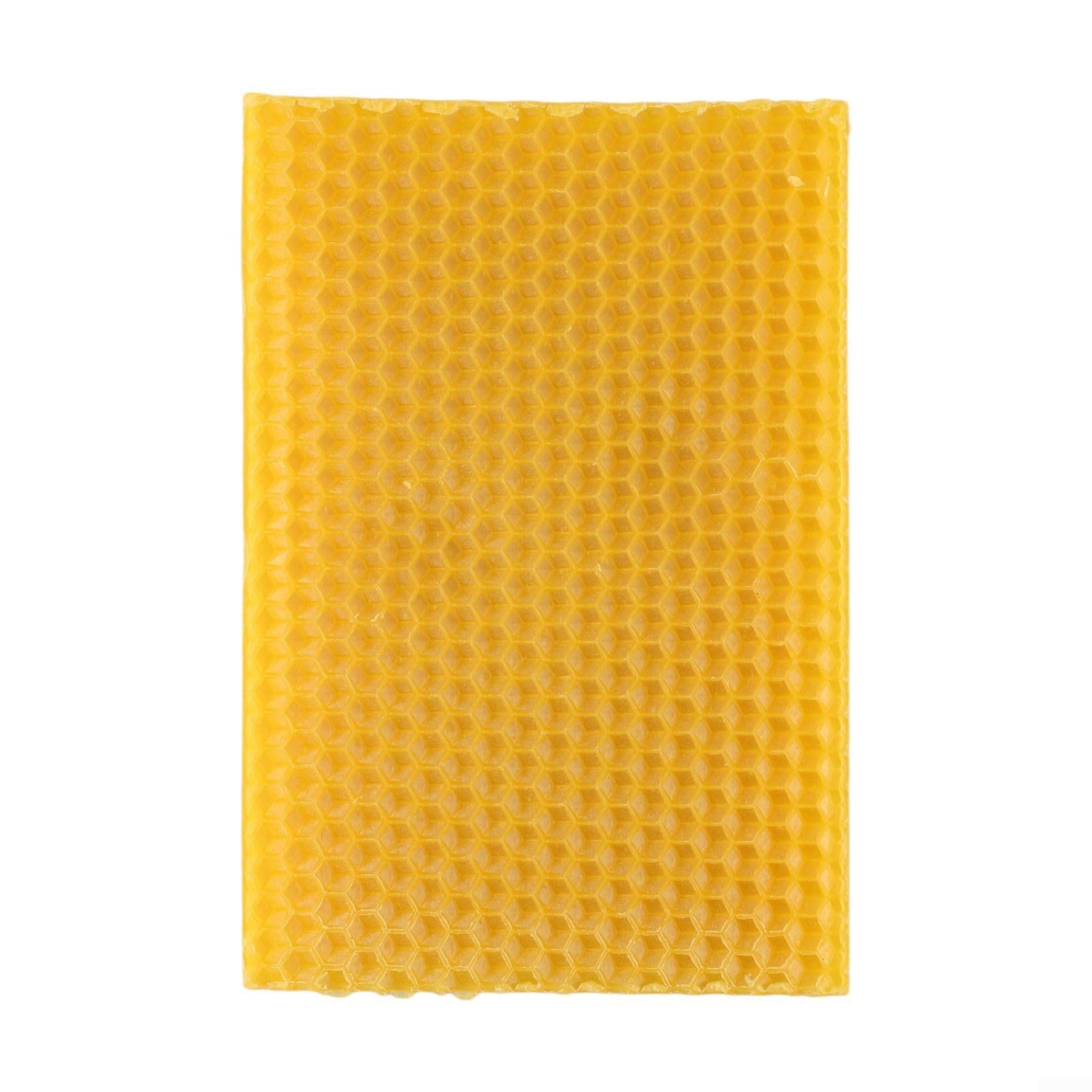 Lot de 30 feuilles de cire d'abeille pour ruche nationale - 9 x 13,2 cm - Cire d'abeille pour outils d'apiculture