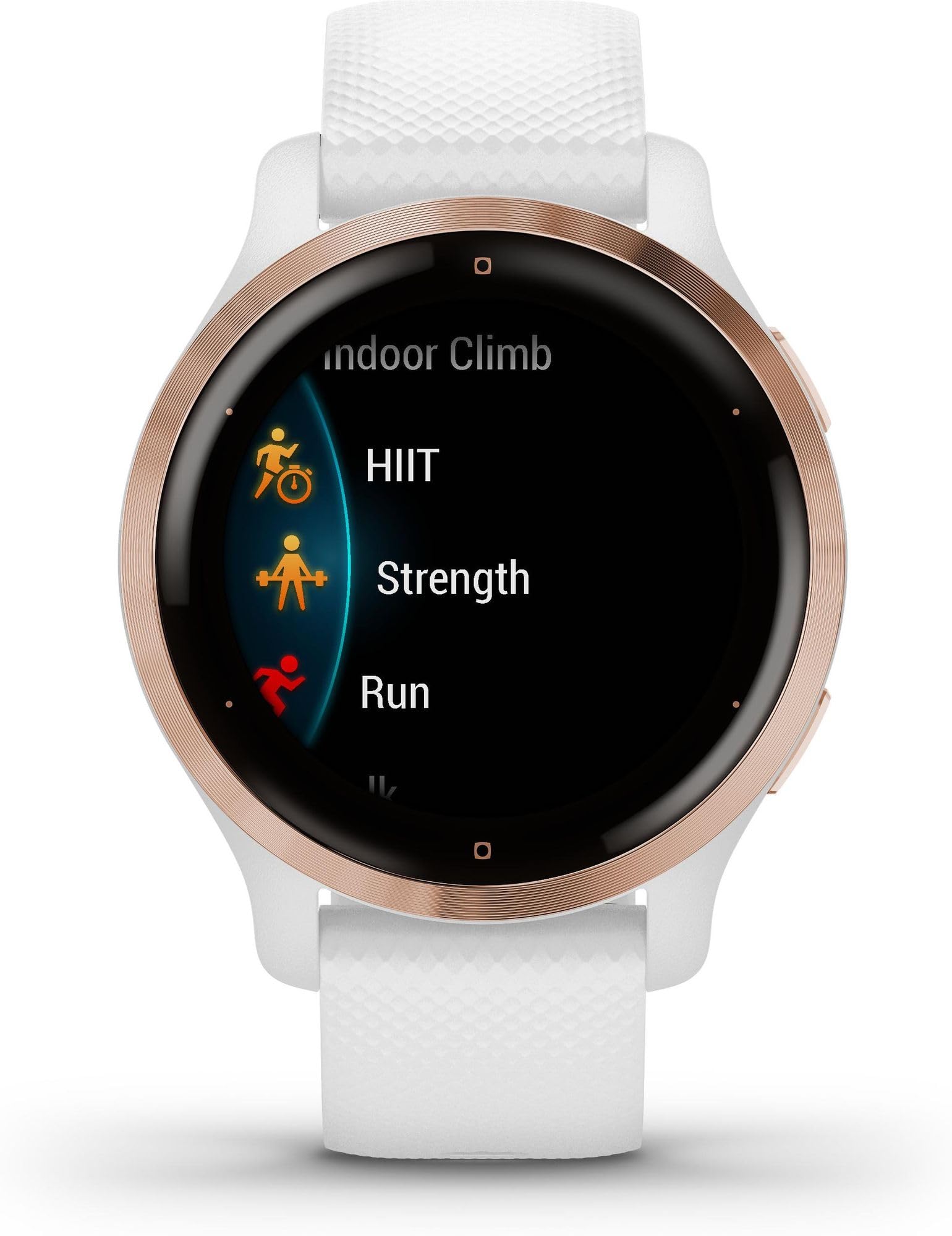Garmin Venu 2S – schlanke GPS-Fitness-Smartwatch mit ultrascharfem 1,1“ AMOLED-Touchdisplay, Gesundheitsfunktionen, über 25 vorinstallierten Sport-Apps, Music Pay