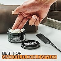 Vista 6 de Redken Brews Cream Pomade For Men - Provides Medium Hold With Natural and Smooth Finish With Low Shine, For All Hair Types