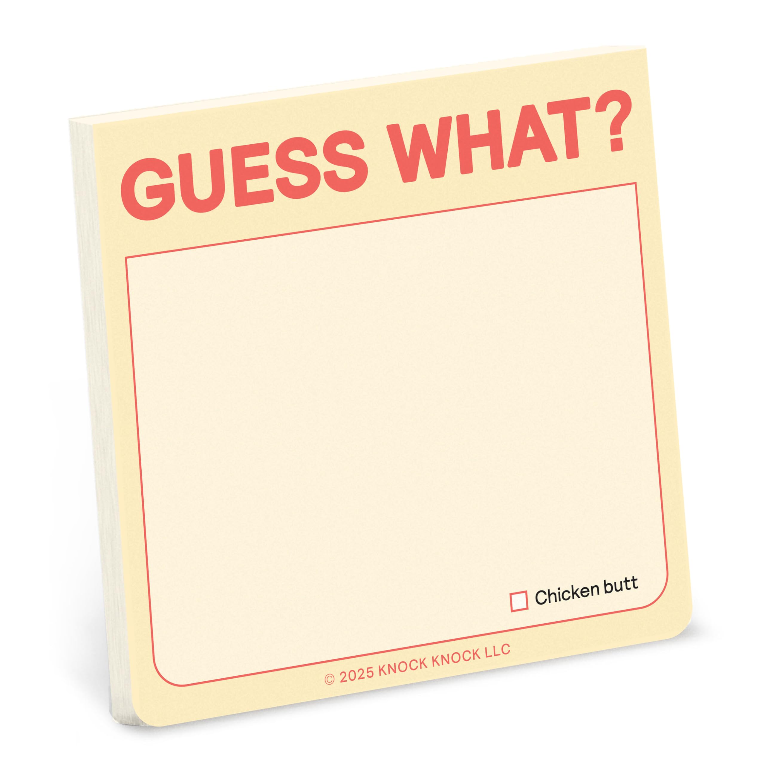 Knock Knock Guess What? Sticky Note (Pastel Version) by  Knoc... - 9781683495109