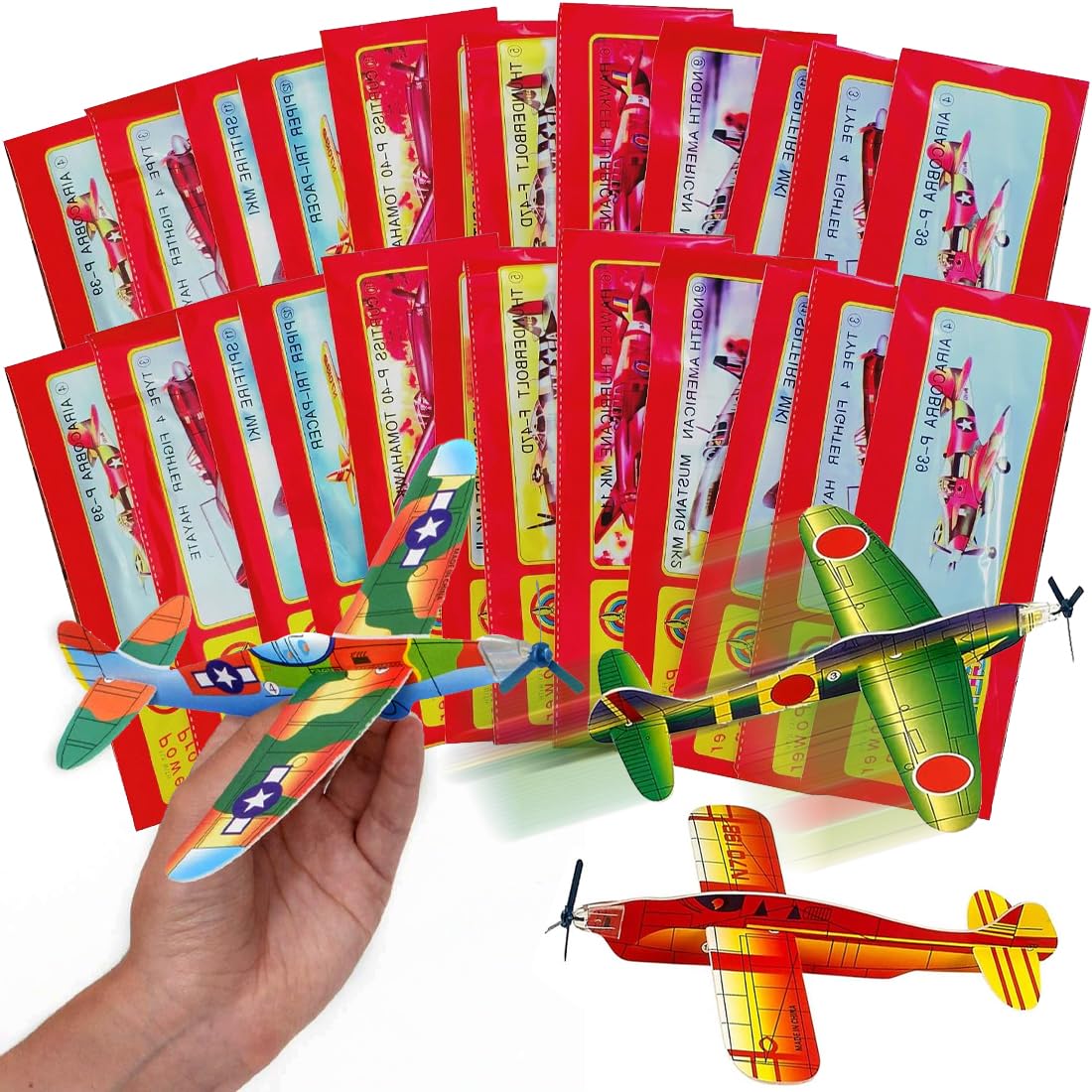 Planeur Polystyrène XXL pour Enfants et Adultes - 2 Pièces Avion Mousse Jouet - Sport