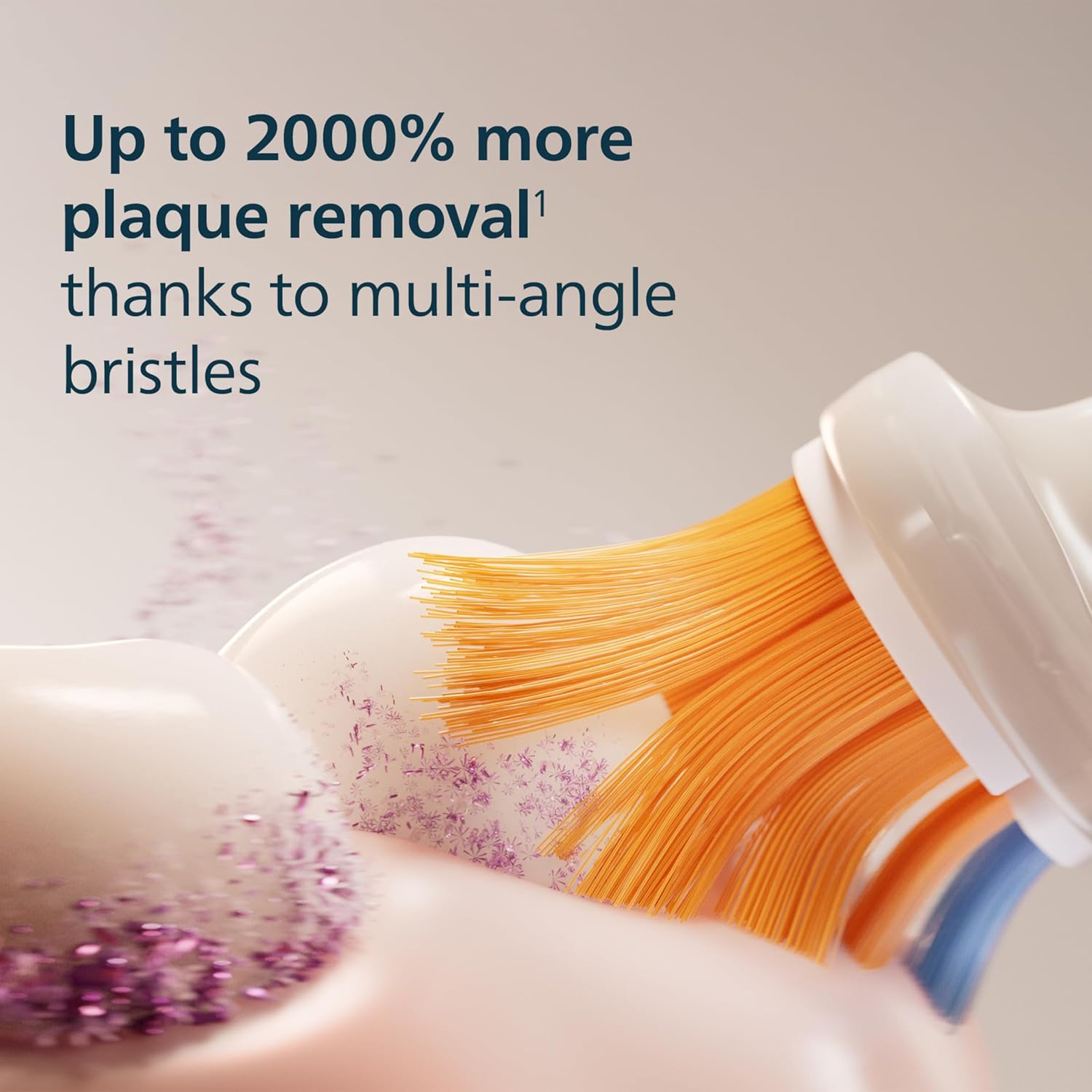 Philips Sonicare A3 All-in-One Genuine Replacement Electric Toothbrush Heads, 4 Pack One Year Supply, for Effective whitening, Plaque Removal and Better Gum Health, White, HX9094/65 thumbnail