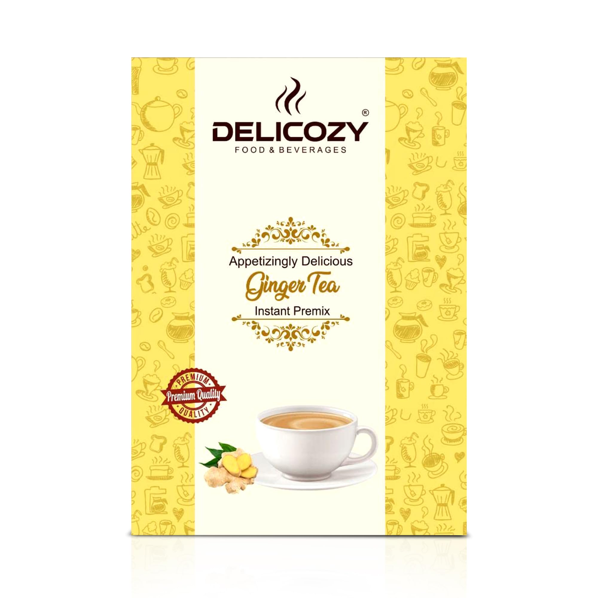 Delicozy Ginger Tea (Chai) Instant Premix, Authentic Ginger Tea for both Manual and Vending Machines, Refreshing Ginger Flavor, Instant Tea Mix, 1Kg (B0BM8GD84X) Amazon Price History, Amazon Price Tracker