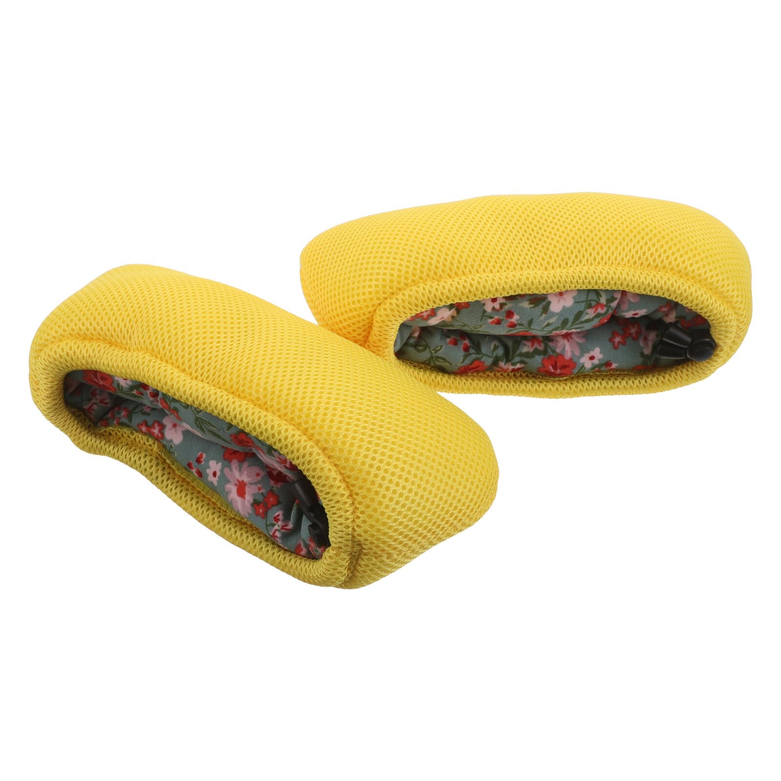 Almohadillas para Muletas Axilares 1 Par Cojín Acolchado de Esponja Engrosado Tela de Malla Transpirable Tamaño 218 X 85 X 81 CM Accesorio Antideslizante para Alivio de