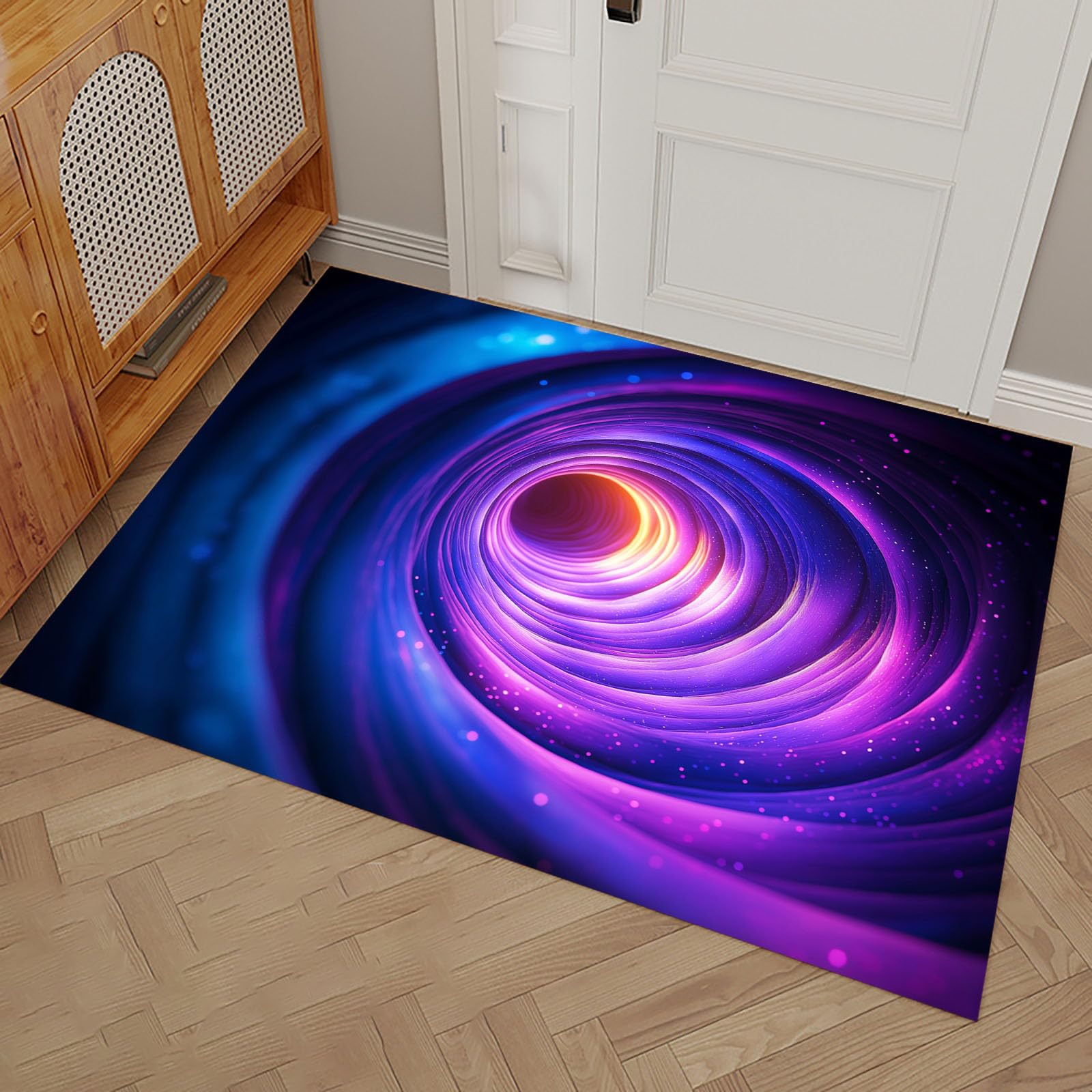 Tapis entree interieur absorbant paillasson 50x80cm vortex lavable