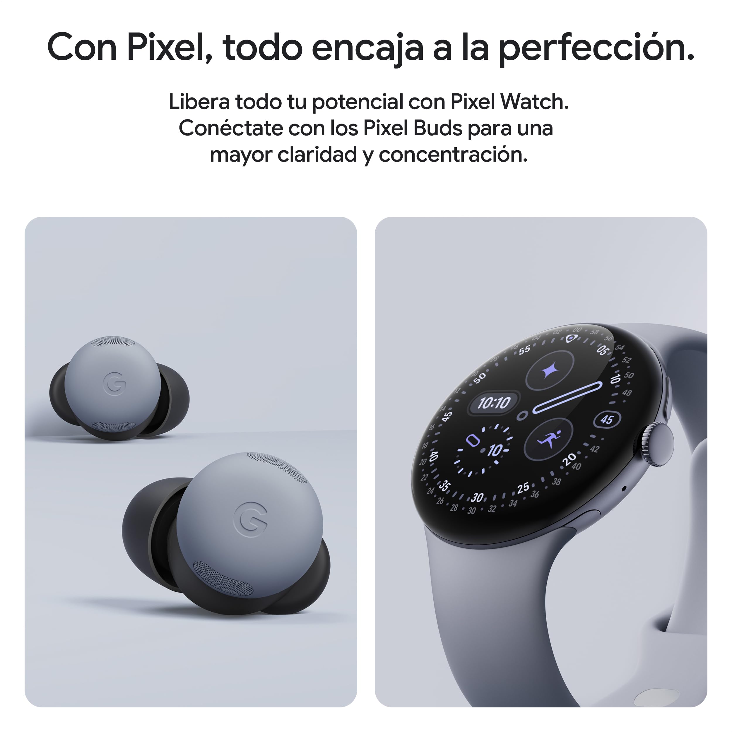 Google Pixel 10 Pro - Smartphone Android Libre con Gemini, Sistema de cámara Trasera Triple, batería de más de 24 Horas y Pantalla Super Actua de 6,3" - Piedra Lunar, 256GB