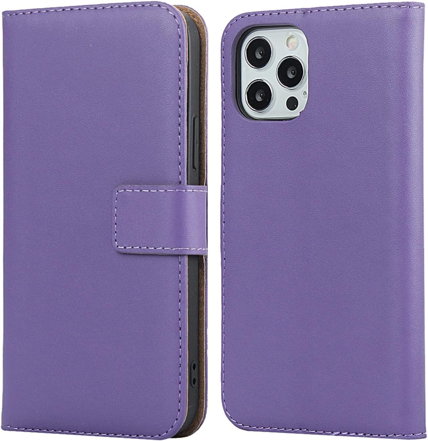 COOVS Flip Wallet Case for iPhone 13 Mini/13/13 Pro/13 Pro Max, Protective PU Leather Case with Card Slots Built-in Kickstand Magnetic Folio Protective Cover (Color : Pink 1, Size : 13 Pro Max 6.7"