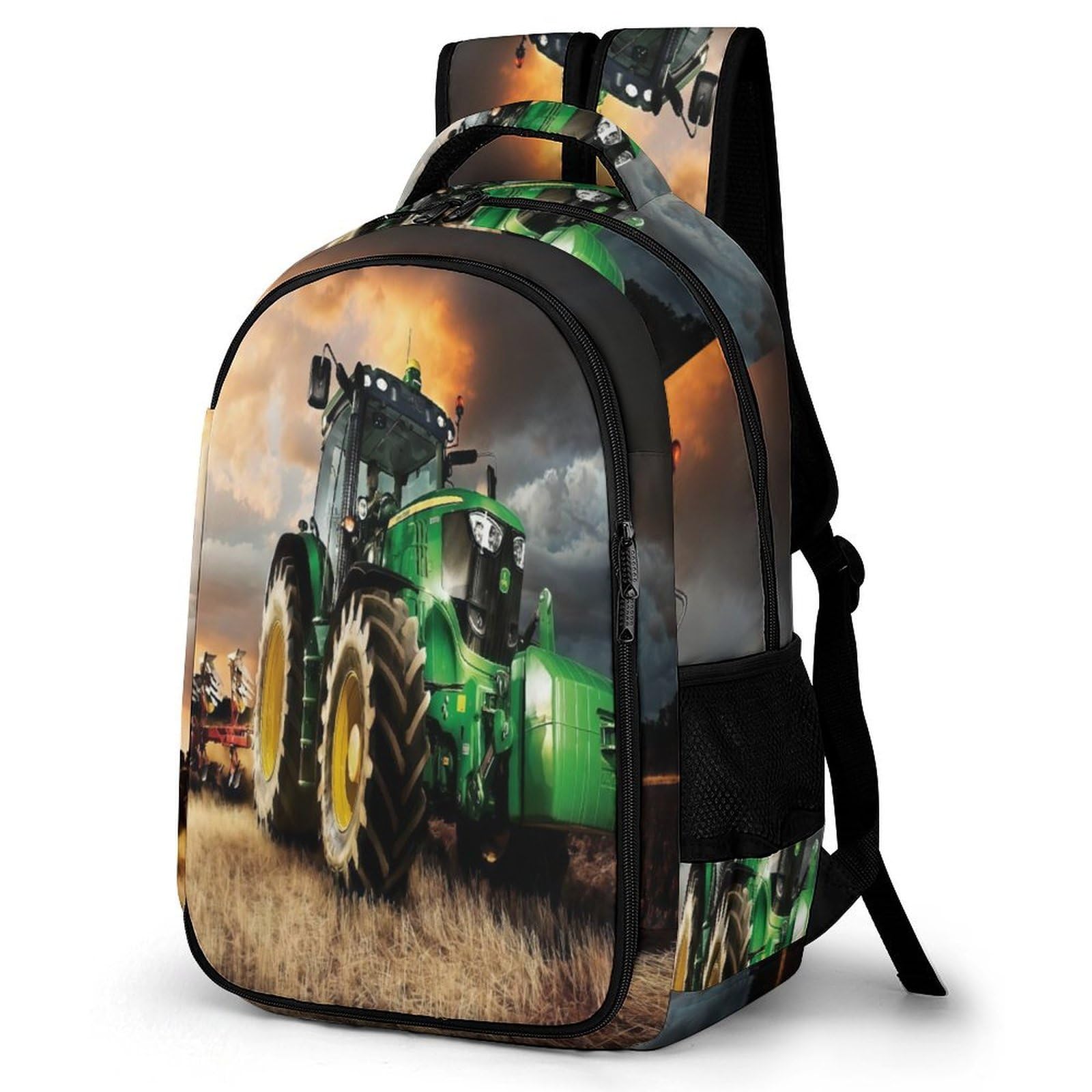 Cartable Garçon CP Mode Cartable Tracteur Filles Sacs D'école Scolaire Pour Ado Enfant Sac A Dos Pour Ordinateur Portable Loisir De Voyage