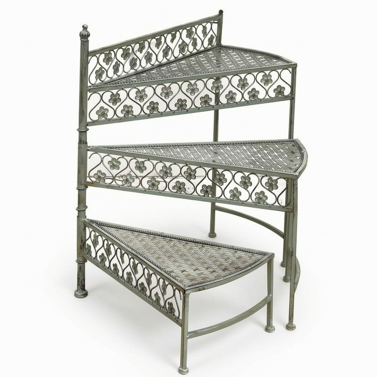 Portavasi Decorativo Elegante , Verde Invecchiato