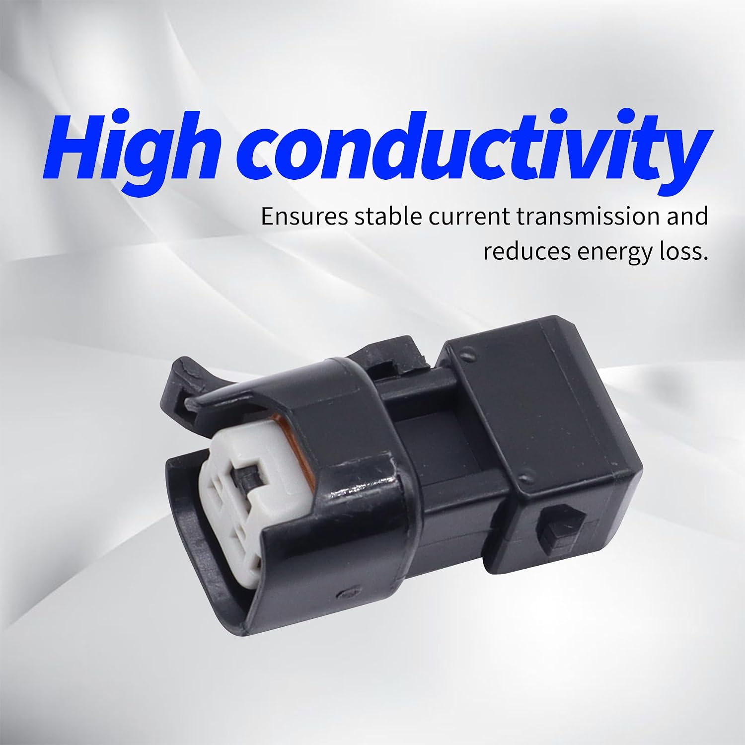 Fuel Injector Connectors Adapter Plug Compatible with LS1 to LS2/LS3 Injector Swaps EV1 to EV6 & EV14 0280158117 0280158298, Chevy, Ford, Mustangs, Dodges, and many other vehicles.