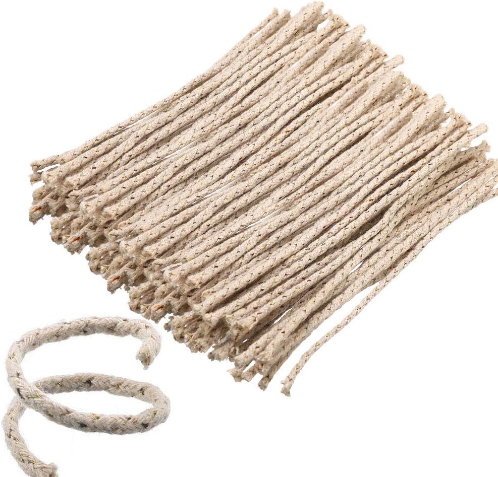 100pcs Oil Lighter Wick Copper & Cotton Material Kerosene Petrol Lighter Accessories #FLQ215-C