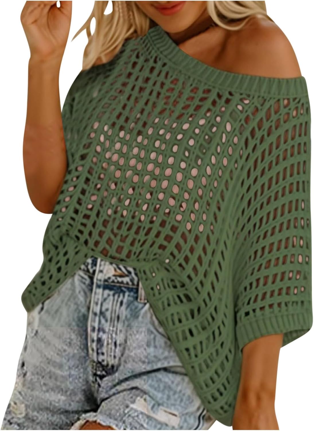 Ropa Mujer Primavera 2025 Suéter De Verano Para Mujer Crochet