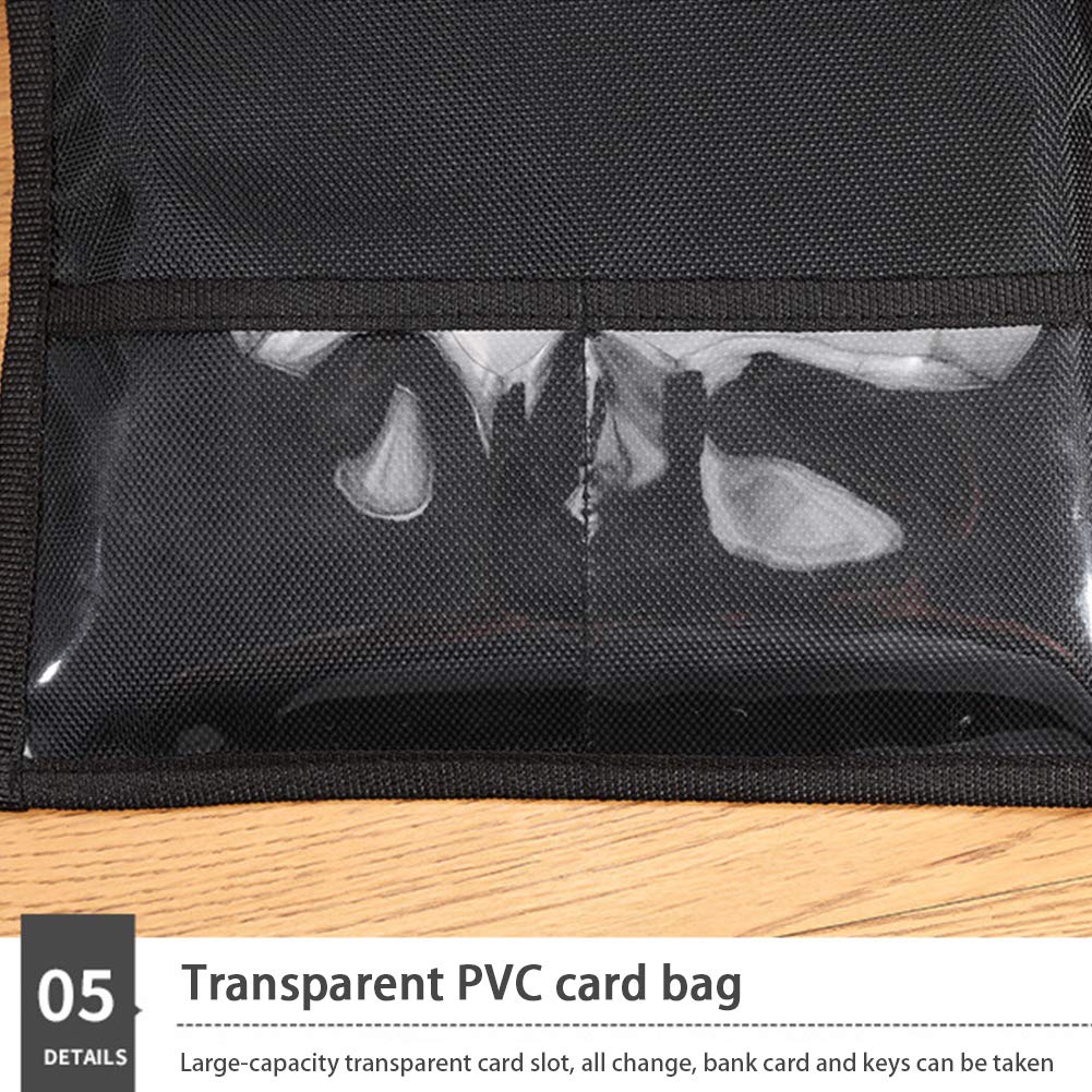 GCDN Faraday Bag, custodia per isolamento del segnale, custodia protettiva per telefoni cellulari, tablet, custodia protettiva per la privacy per anti- hacking e anti-tracciamento (dimensioni: S