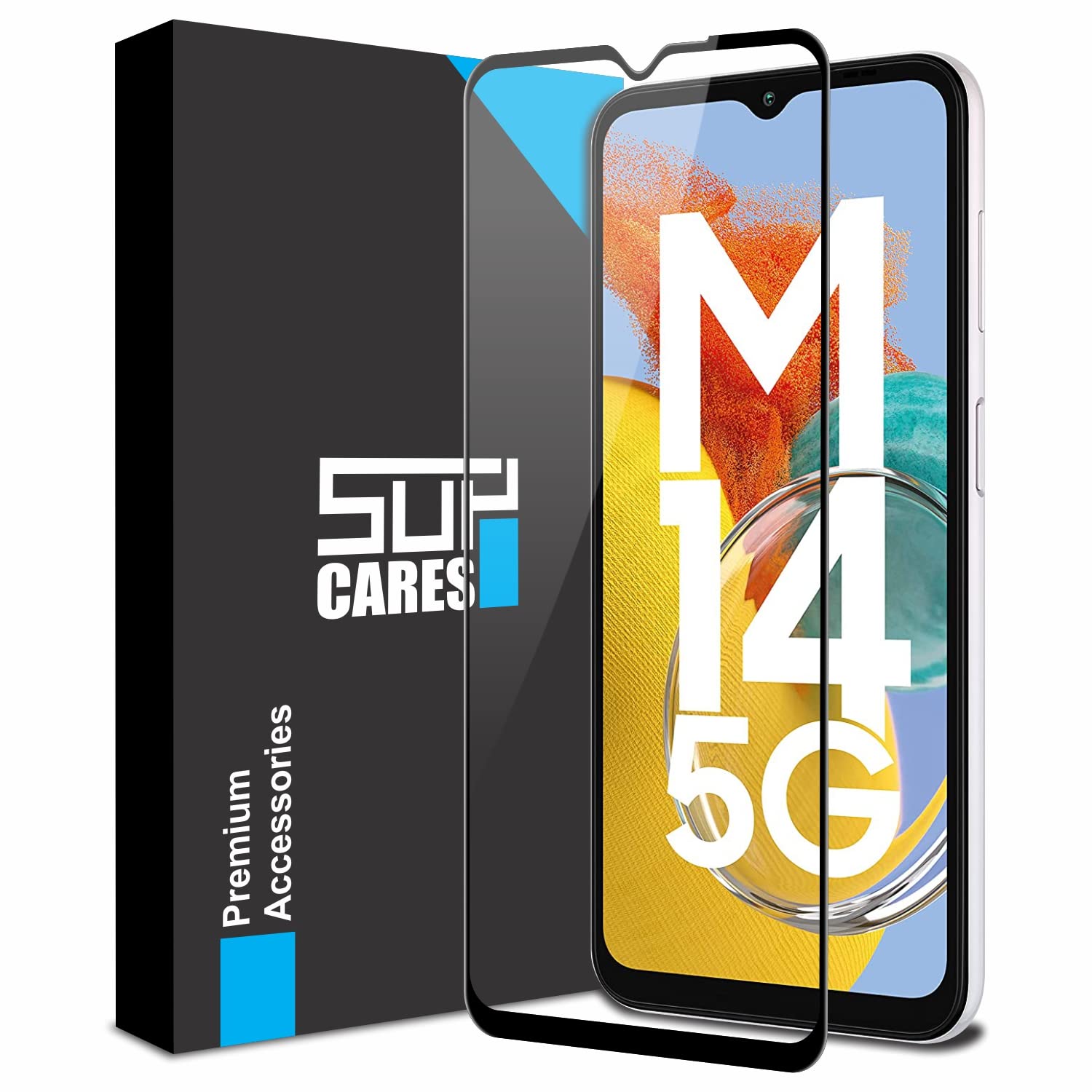 See full amazon price history chart for SupCares Edge To Edge Tempered Glass For Samsung Galaxy A14 5G, Samsung Galaxy A14, Samsung Galaxy M14 5G And Samsung Galaxy F14 5G (6.6 Inch) With Easy Self Installation Kit | Black SupCares Edge To Edge Tempered Glass For Samsung Galaxy A14 5G, Samsung Galaxy A14, Samsung Galaxy M14 5G And Samsung Galaxy F14 5G (6.6 Inch) With Easy Self Installation Kit | Black (B0C3R9RYT4) Amazon Price History, Amazon Price Tracker