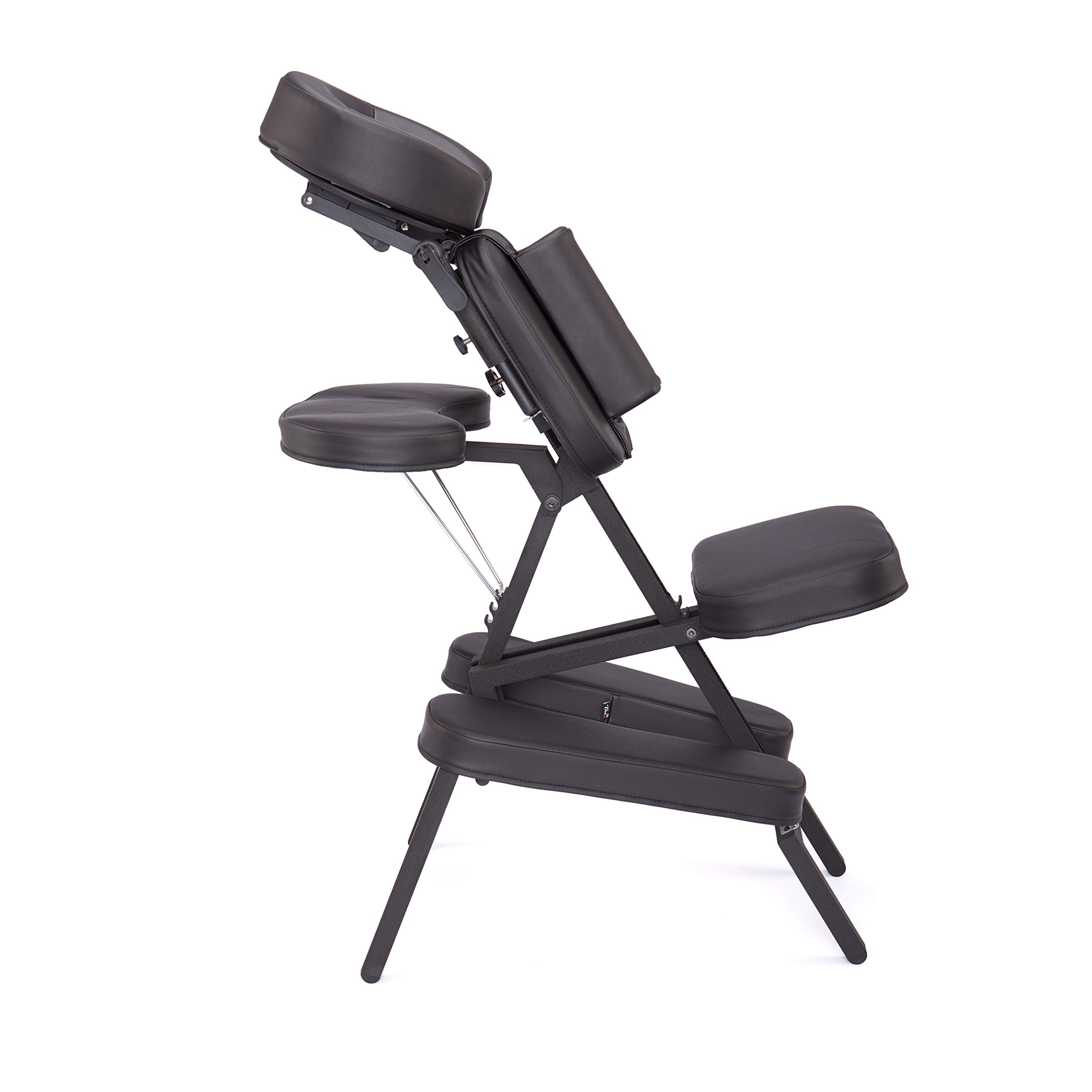 TAOline Vital paquet chaise de massage et de thérapie noir avec sac de transport et coussin sternal