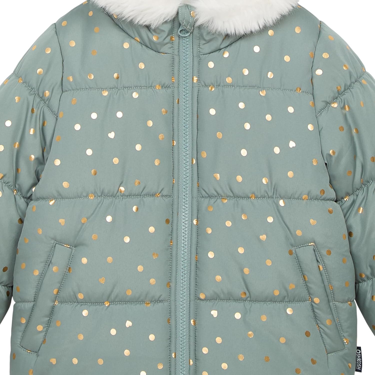 OSHKOSH B'GOSH Girls' Ski Jacket and Snowbib Snowsuit Outfit Set