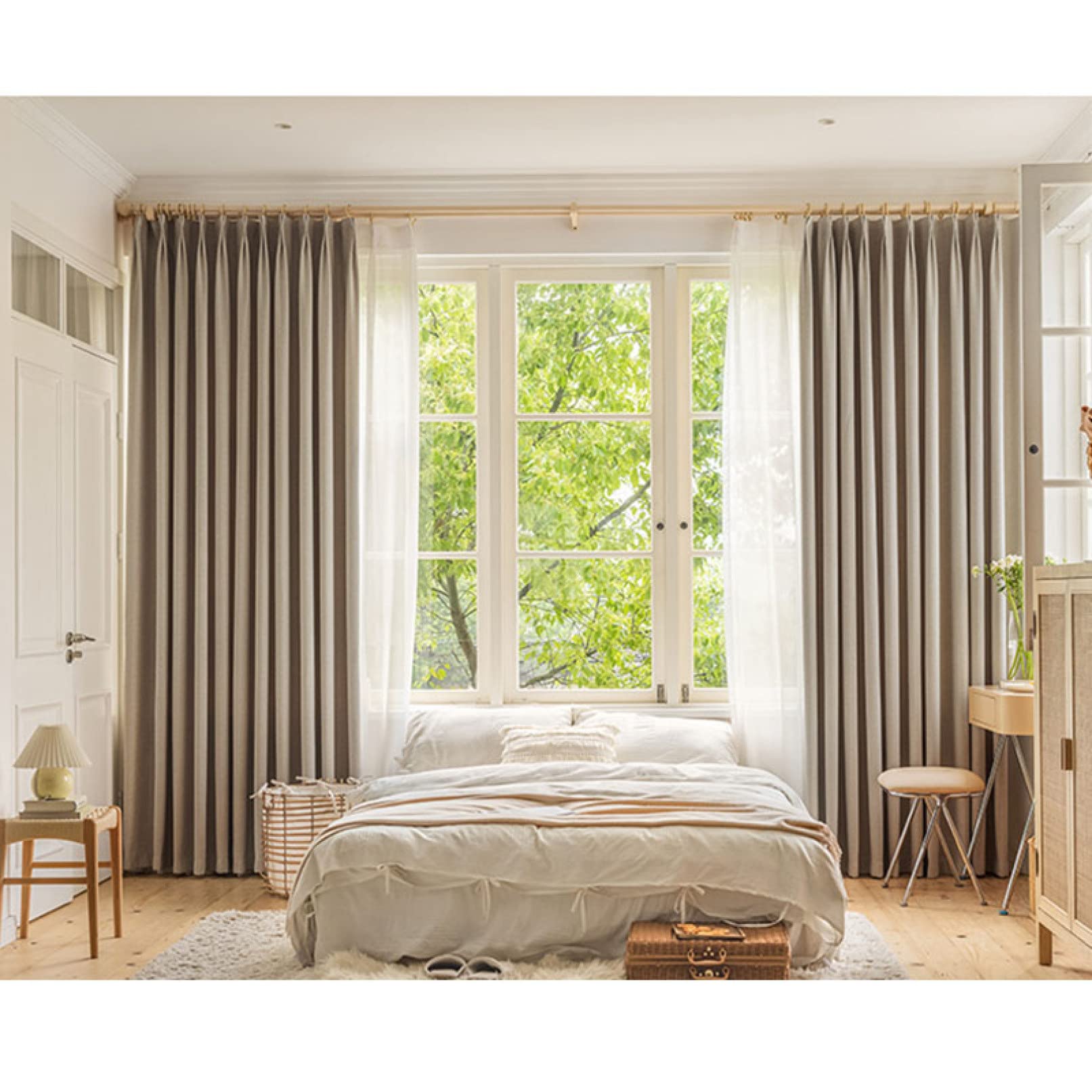 Amazon｜カーテン 遮光カーテン おしゃれ かわいい 北欧 断熱 防音