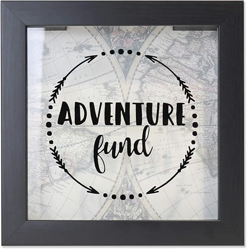 Lawrence Frames Marco de caja de sombra negra de 8x8 Adventure Fund