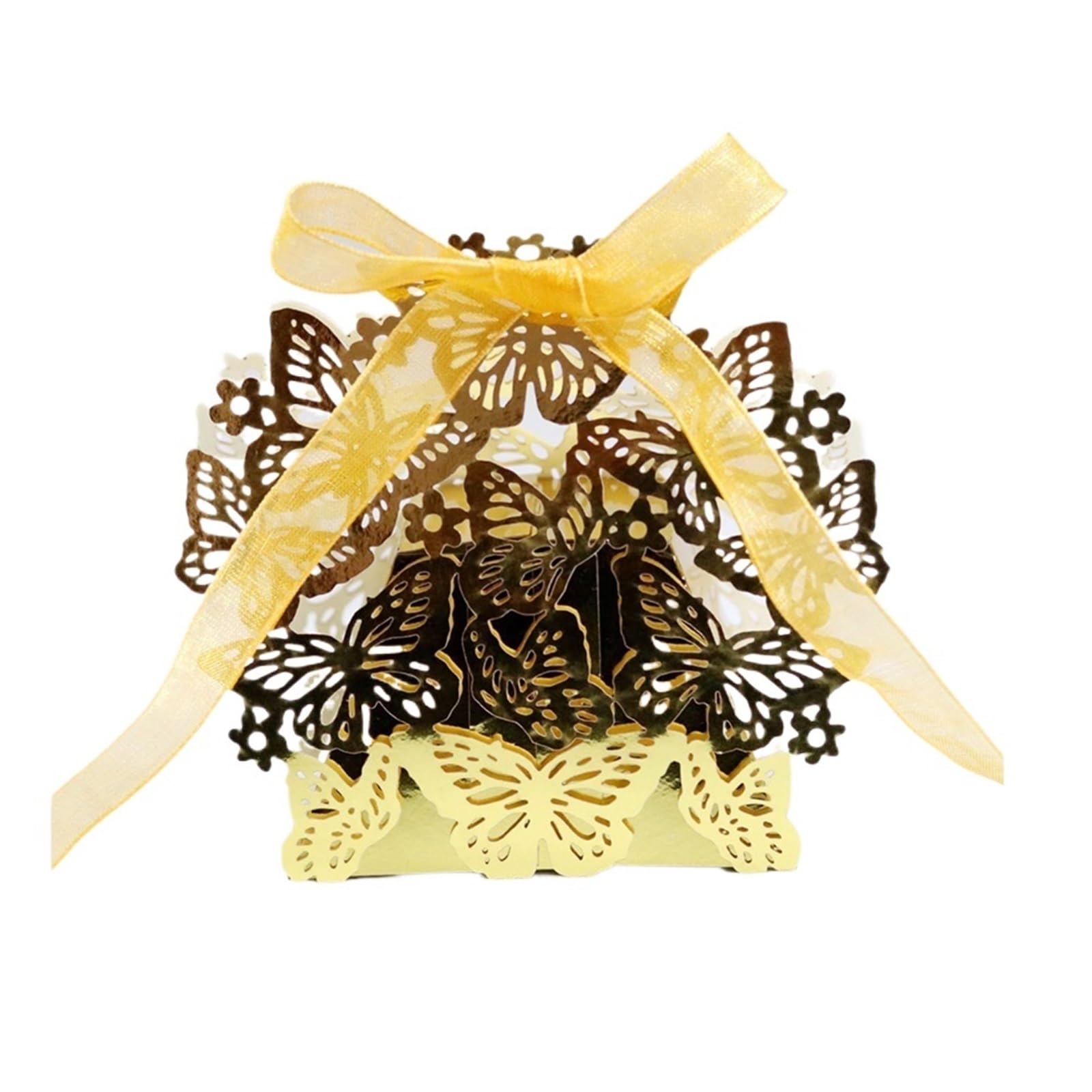 Boite a bonbon carrosse pour deco table mariage chic de 50 pieces