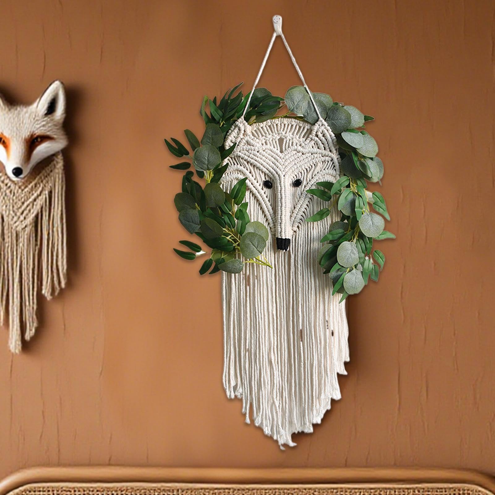 TYUKXJH Boho Macrame Wall Art Intrecciato Lungo Appartamento Casa