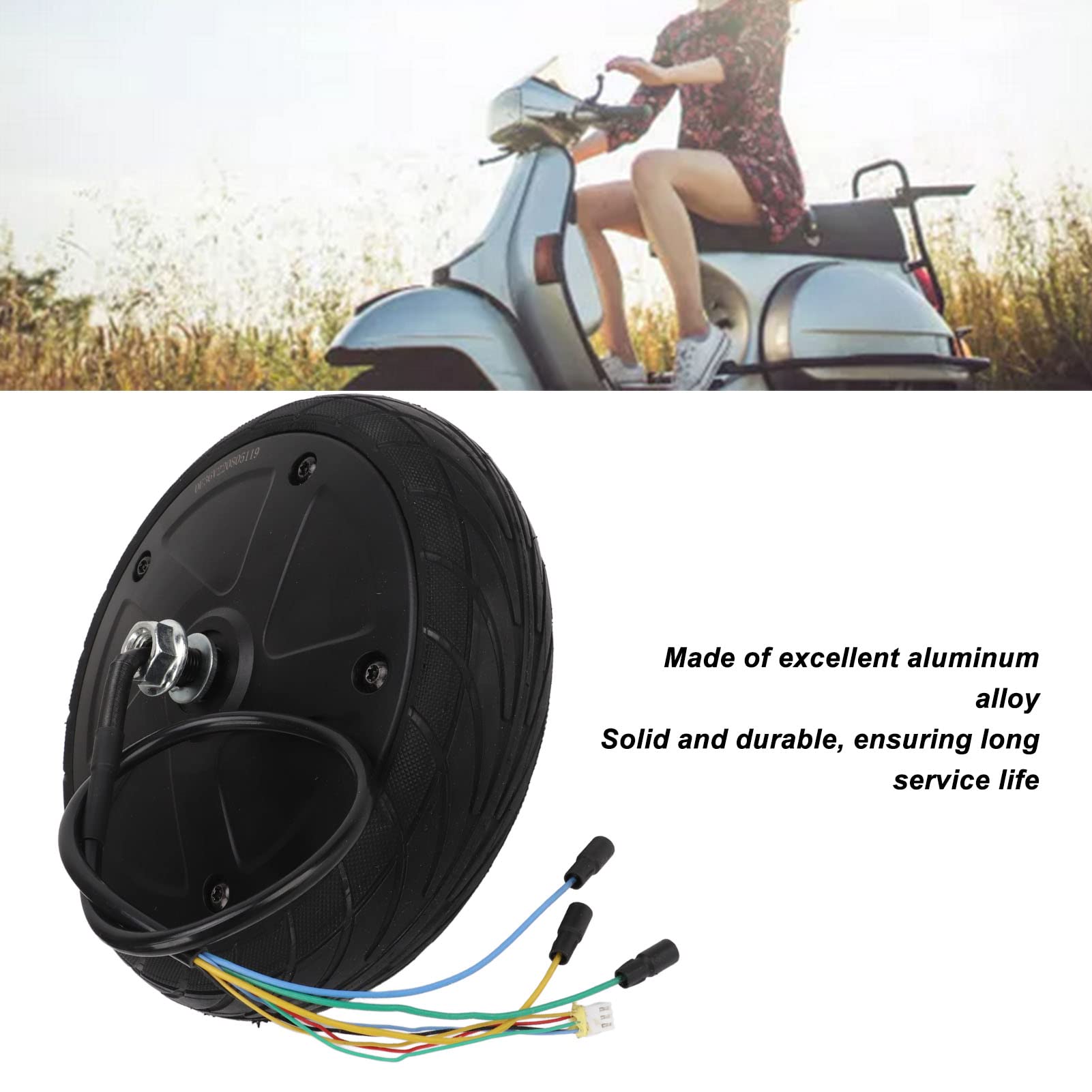 Motore del Mozzo per Ninebot ES2 ES4, in Lega di Alluminio Impermeabilità per Scooter Elettrico