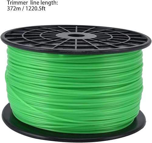 Miniatura 3 de TOPINCN Línea de recortadora de césped redonda, línea de repuesto de 0.079 pulgadas para trabajar en el patio o jardinería, cuerda de cortadora de